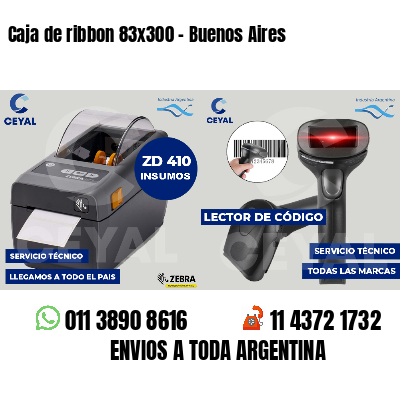 Caja de ribbon 83x300 - Buenos Aires