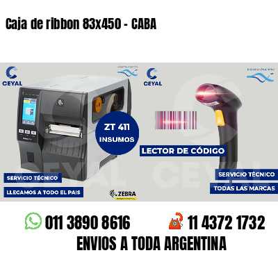 Caja de ribbon 83x450 - CABA