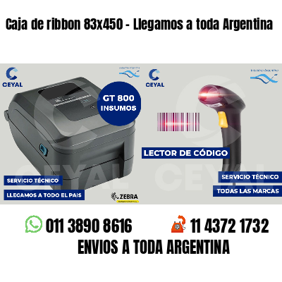 Caja de ribbon 83x450 - Llegamos a toda Argentina