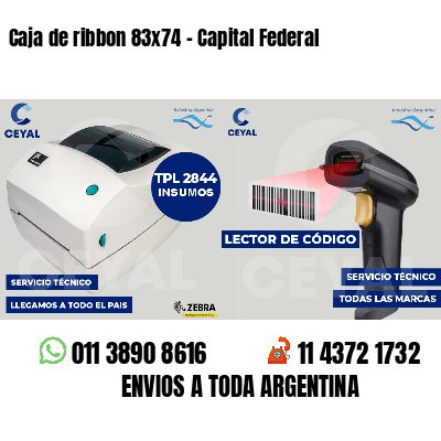 Caja de ribbon 83x74 - Capital Federal