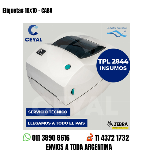 Etiquetas 10×10 – CABA