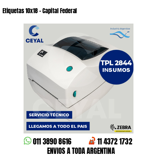 Etiquetas 10×18 – Capital Federal