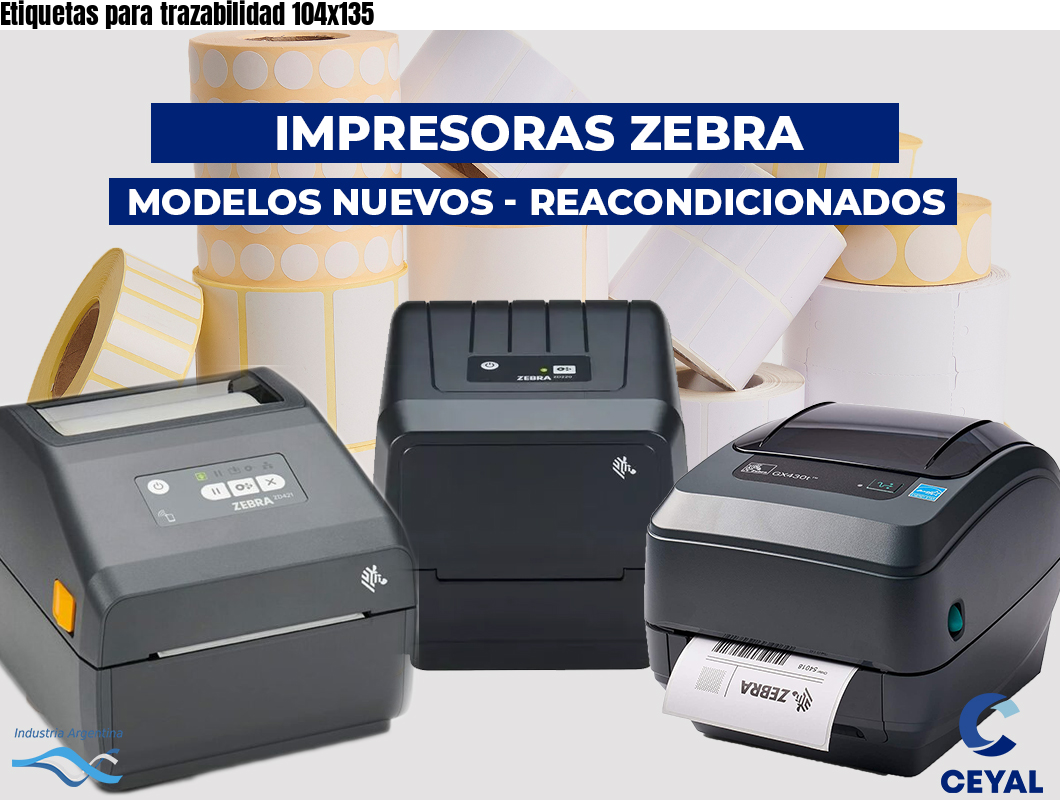 Etiquetas para trazabilidad 104×135