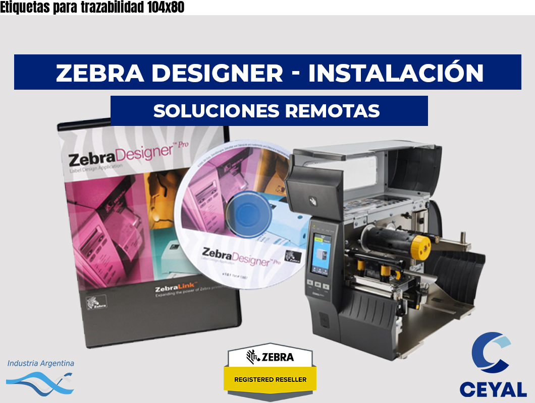 Etiquetas para trazabilidad 104×80