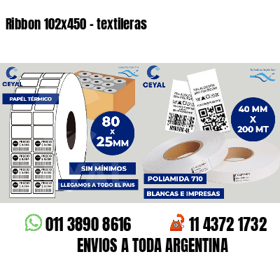 Ribbon 102x450 - textileras
