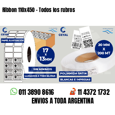 Ribbon 110x450 - Todos los rubros