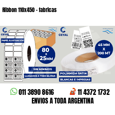 Ribbon 110x450 - fabricas