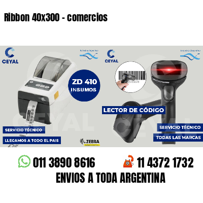 Ribbon 40x300 - comercios