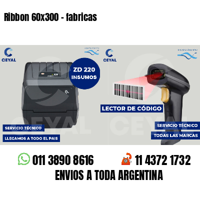 Ribbon 60x300 - fabricas