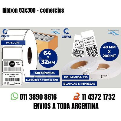 Ribbon 83x300 - comercios