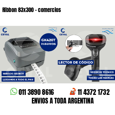 Ribbon 83x300 - comercios