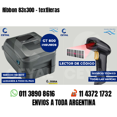 Ribbon 83x300 - textileras