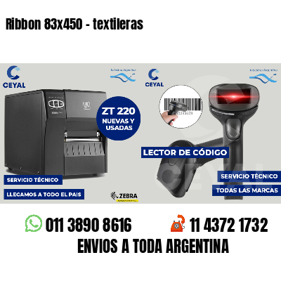 Ribbon 83x450 - textileras