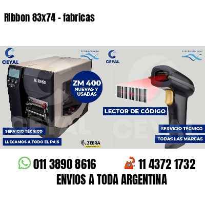 Ribbon 83x74 - fabricas