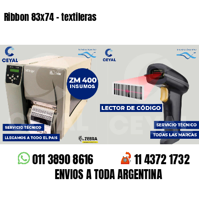 Ribbon 83x74 - textileras