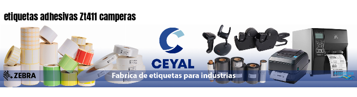 etiquetas adhesivas Zt411 camperas