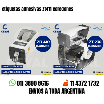 etiquetas adhesivas Zt411 edredones