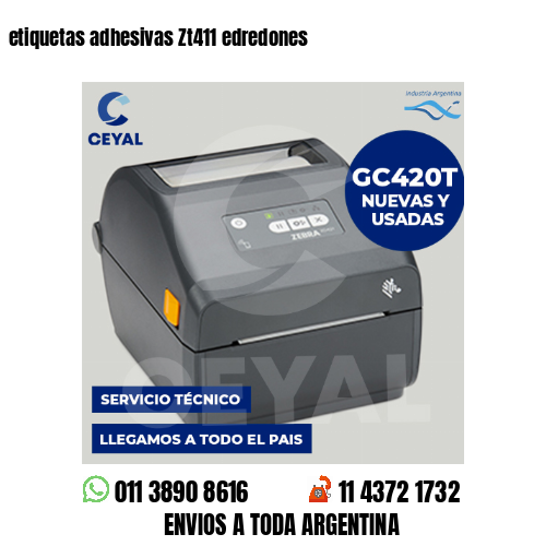 etiquetas adhesivas Zt411 edredones