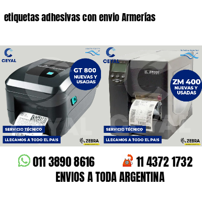 etiquetas adhesivas con envio Armerías