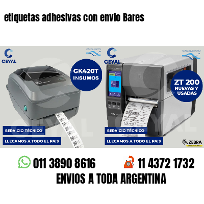 etiquetas adhesivas con envio Bares