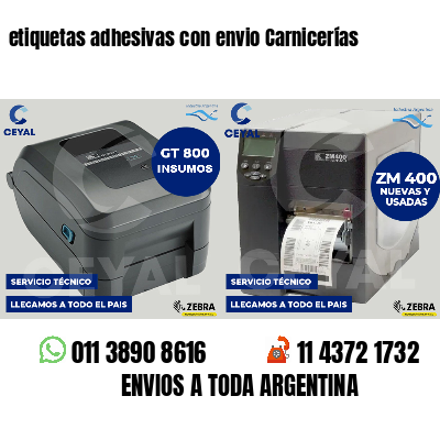 etiquetas adhesivas con envio Carnicerías