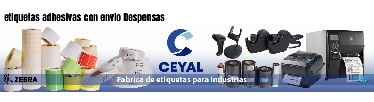 etiquetas adhesivas con envio Despensas