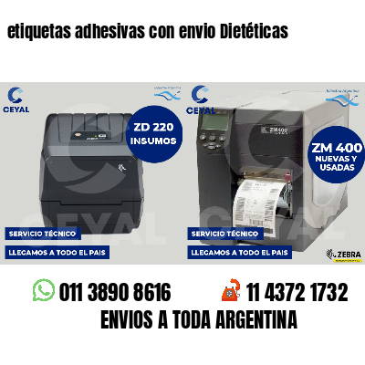 etiquetas adhesivas con envio Dietéticas