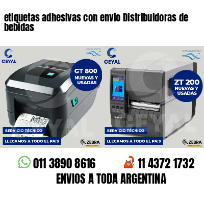 etiquetas adhesivas con envio Distribuidoras de bebidas