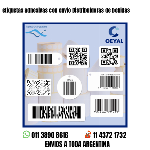 etiquetas adhesivas con envio Distribuidoras de bebidas