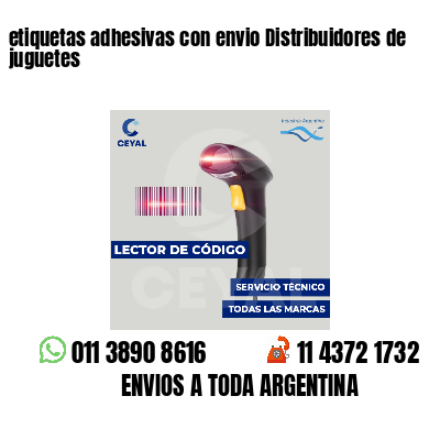 etiquetas adhesivas con envio Distribuidores de juguetes