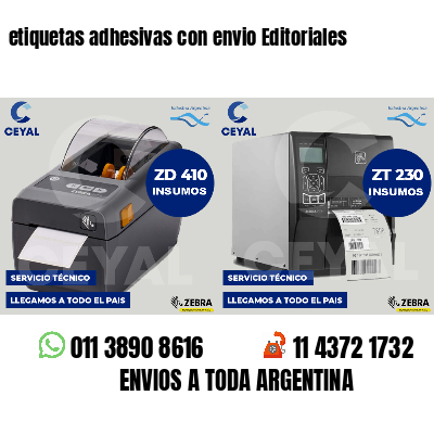 etiquetas adhesivas con envio Editoriales