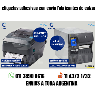etiquetas adhesivas con envio Fabricantes de calzado