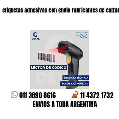 etiquetas adhesivas con envio Fabricantes de calzado