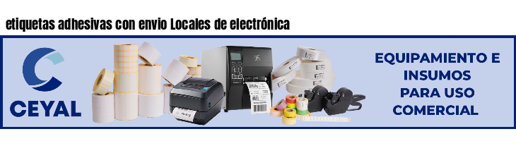 etiquetas adhesivas con envio Locales de electrónica