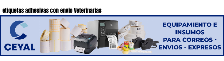 etiquetas adhesivas con envio Veterinarias