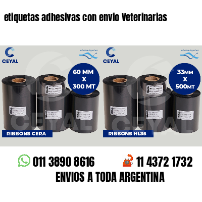 etiquetas adhesivas con envio Veterinarias