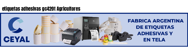 etiquetas adhesivas gc420t Agricultores