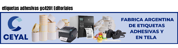 etiquetas adhesivas gc420t Editoriales