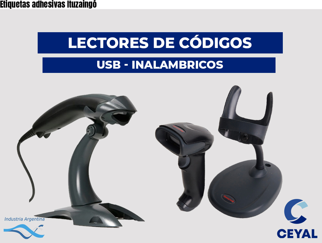 Etiquetas adhesivas Ituzaingó