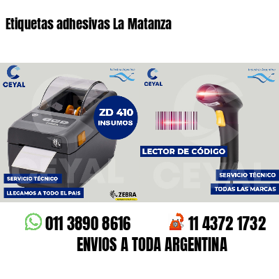 Etiquetas adhesivas La Matanza