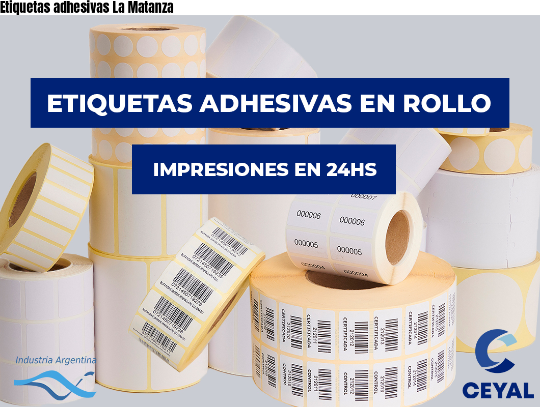 Etiquetas adhesivas La Matanza