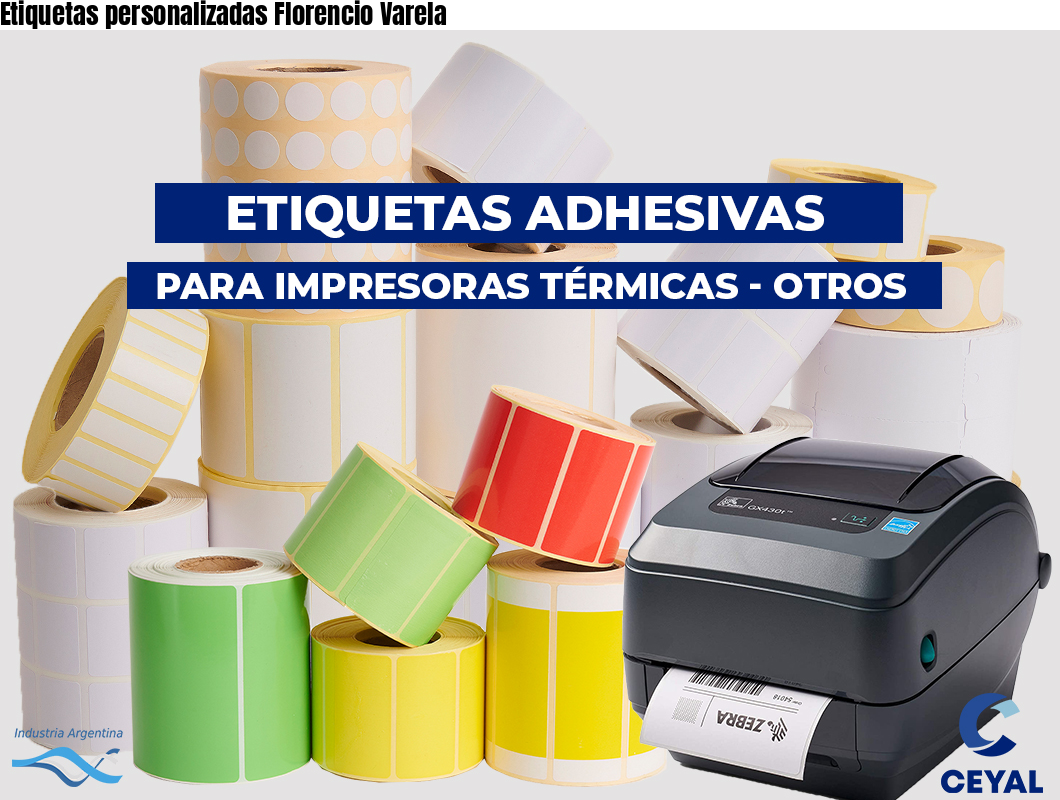 Etiquetas personalizadas Florencio Varela