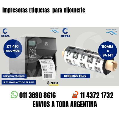 impresoras Etiquetas  para bijouterie