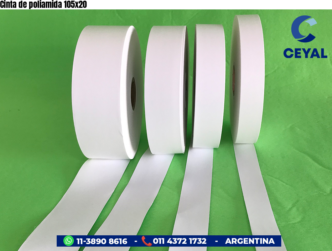 Cinta de poliamida 105×20