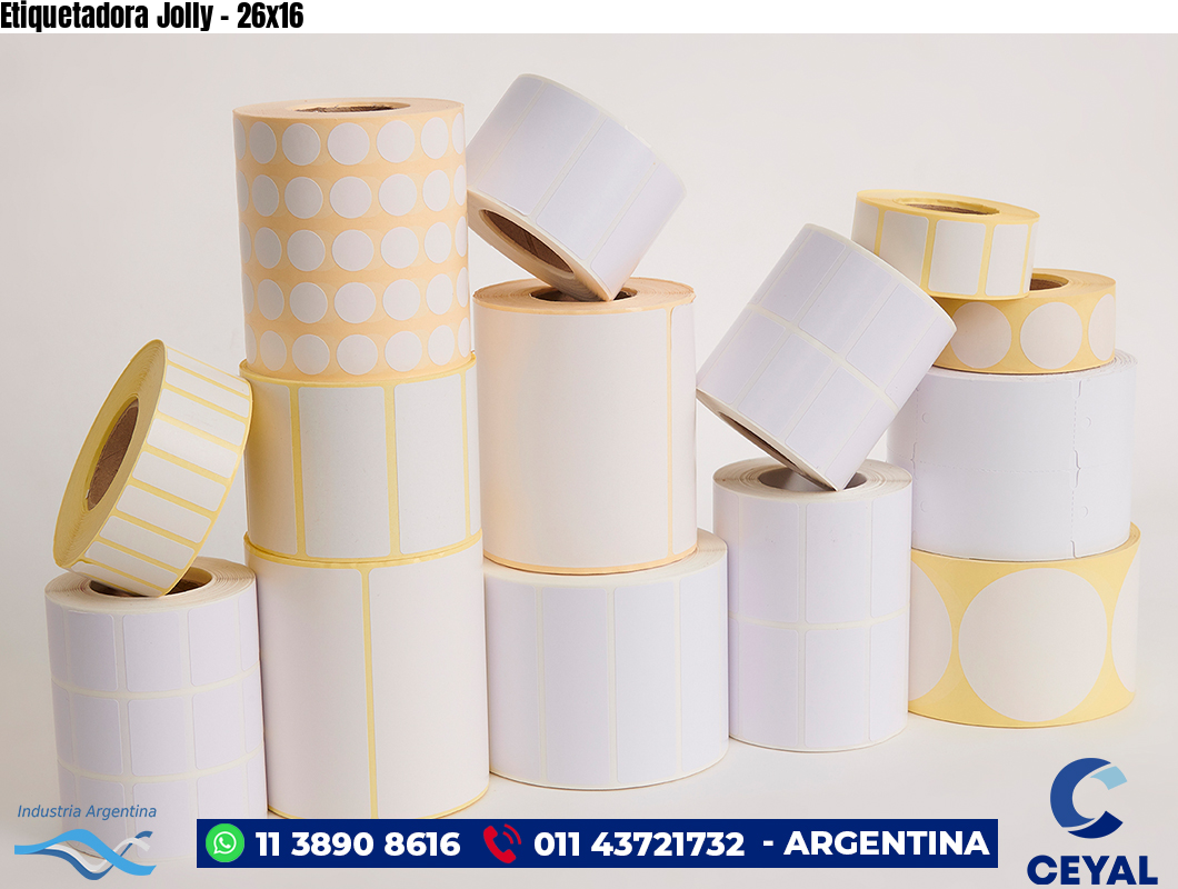 Etiquetadora Jolly - 26x16