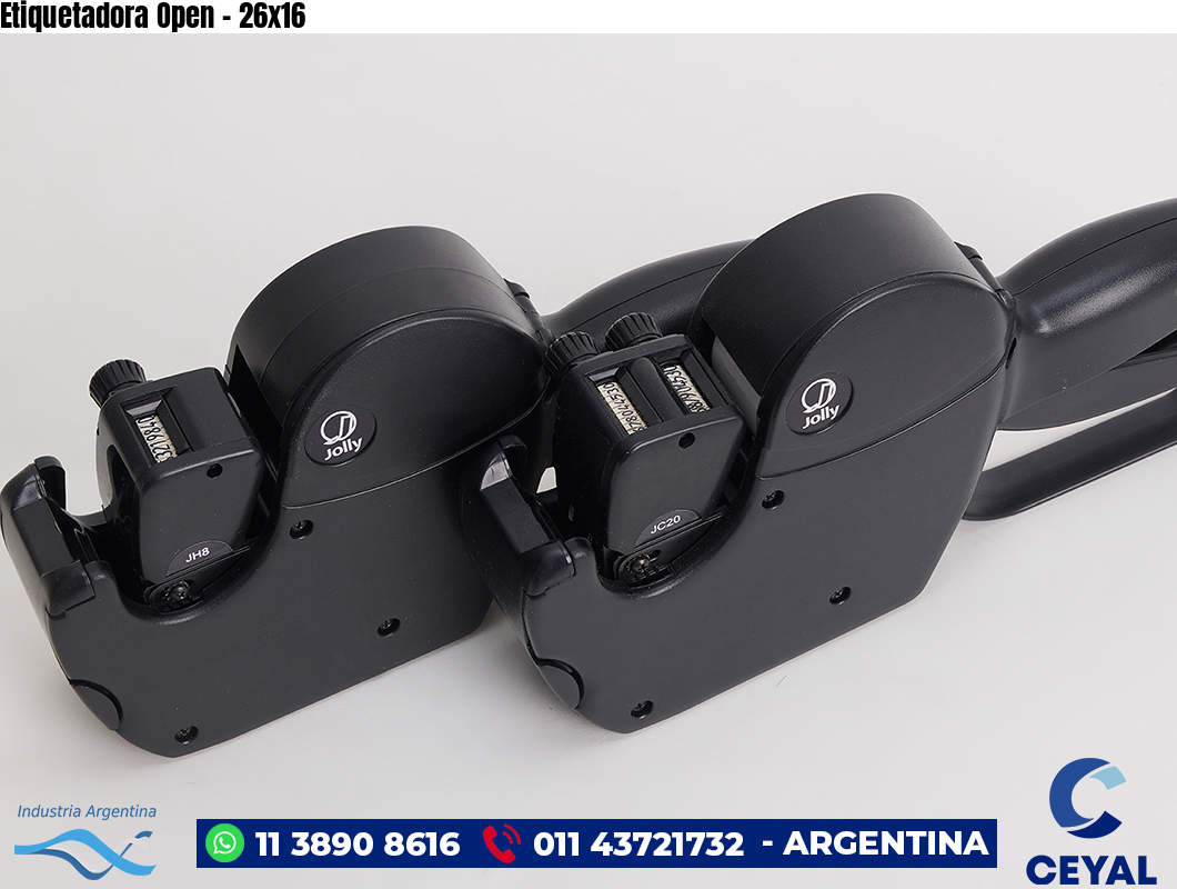 Etiquetadora Open – 26×16