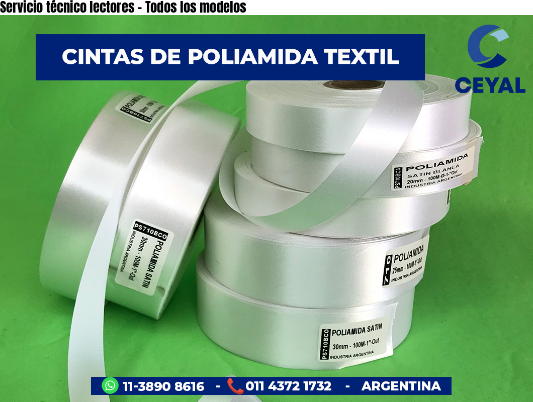 Servicio técnico lectores - Todos los modelos