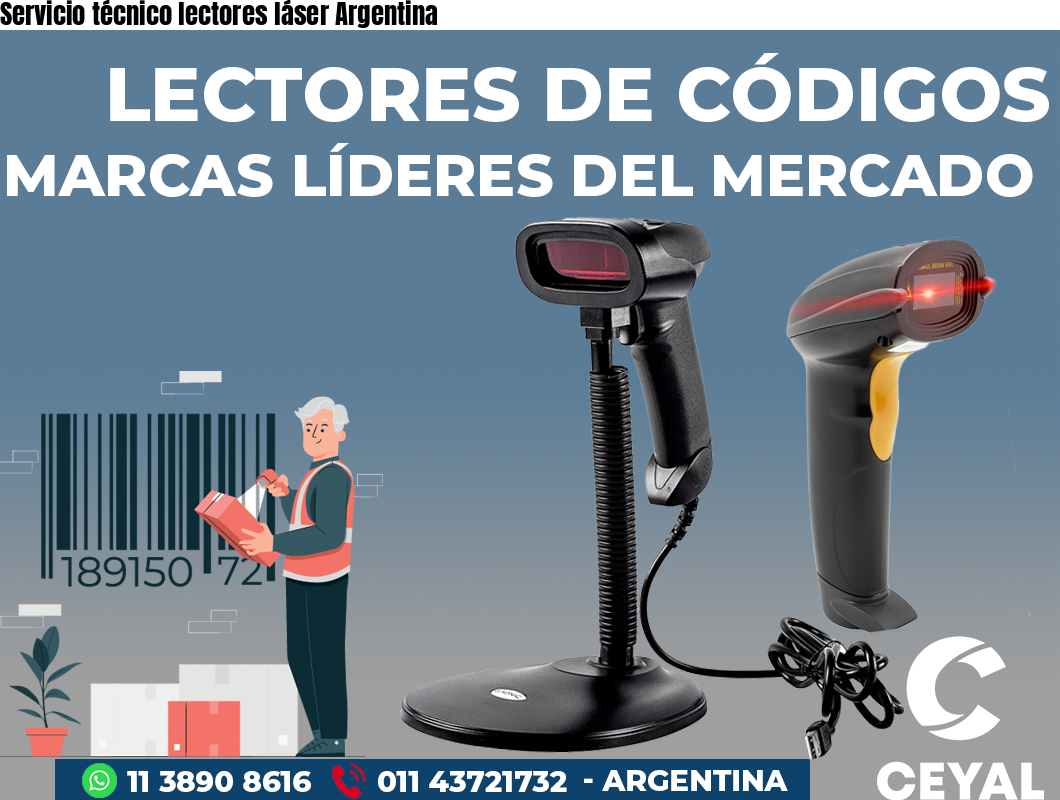 Servicio técnico lectores láser Argentina