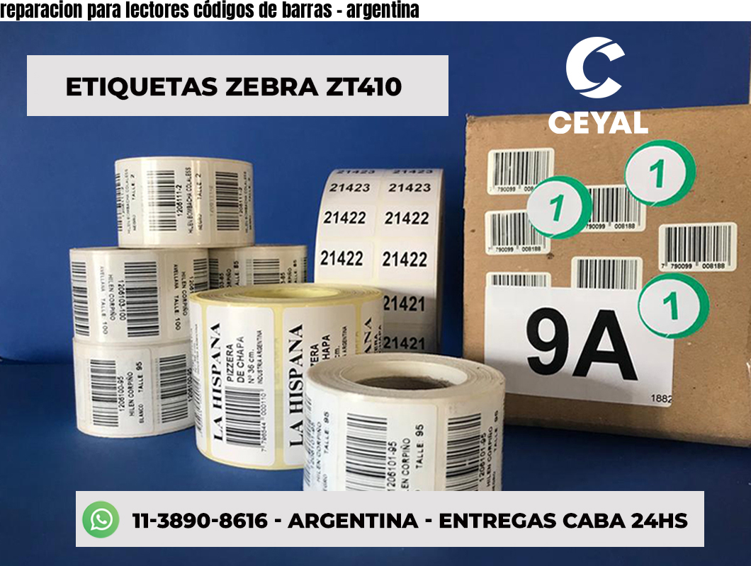 reparacion para lectores códigos de barras - argentina