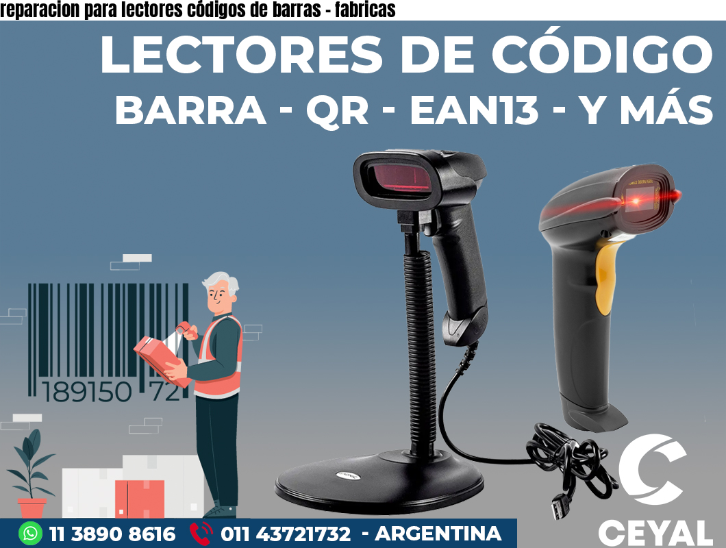 reparacion para lectores códigos de barras – fabricas